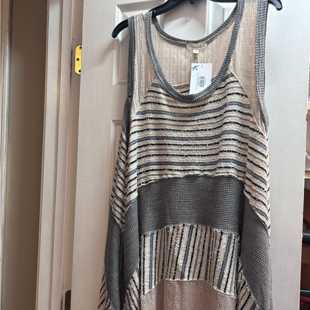 Dressy boutique tank. NWT